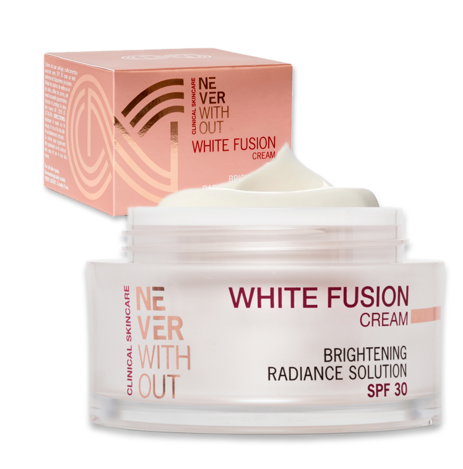 WHITE FUSION BRIGHTENING RADIANCE SOLUTION — BROADSPECTRUM DAY CREAM WITH SPF30, 50 ML | 1.7 FL.OZ.